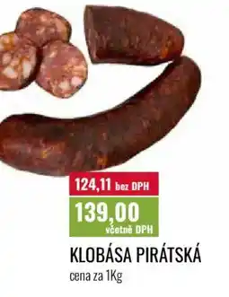 Ratio Klobása pirátská nabídka