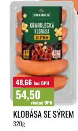 Ratio Klobása se sýrem nabídka
