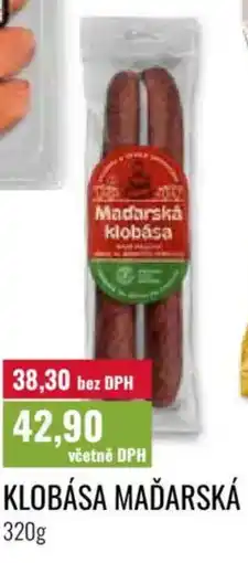Ratio Klobása maďarská nabídka