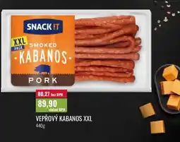 Ratio Vepřový kabanos xxl nabídka