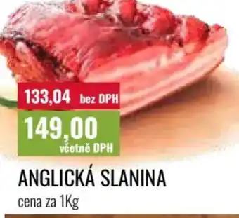 Ratio Anglická slanina nabídka