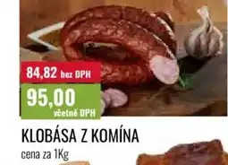 Ratio Klobása z komína nabídka