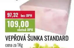 Ratio Vepřová šunka standard nabídka