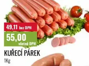 Ratio Kuřecí párek nabídka