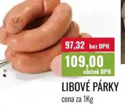 Ratio Libové párky nabídka