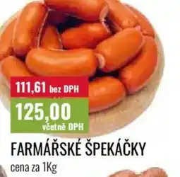 Ratio Farmářské špekáčky nabídka