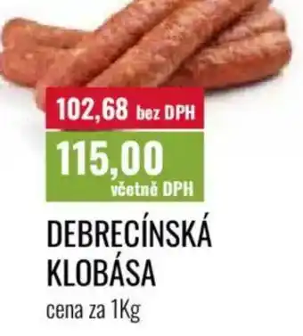 Ratio Debrecínská klobása nabídka