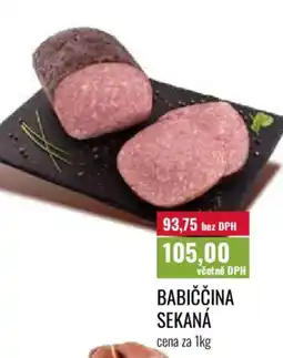 Ratio Babiččina sekaná nabídka