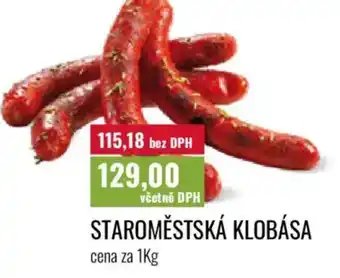 Ratio Staroměstská klobása nabídka