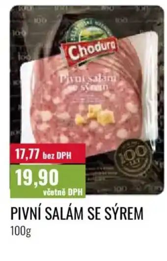 Ratio Pivní salám se sýrem nabídka
