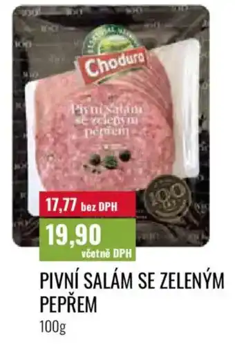 Ratio Pivní salám se zeleným pepřem nabídka