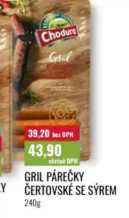 Ratio Gril párečky čertovské se sýrem nabídka