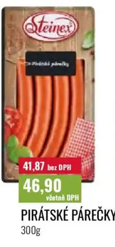 Ratio Pirátské párečky nabídka