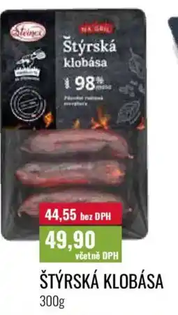 Ratio Štýrská klobása nabídka