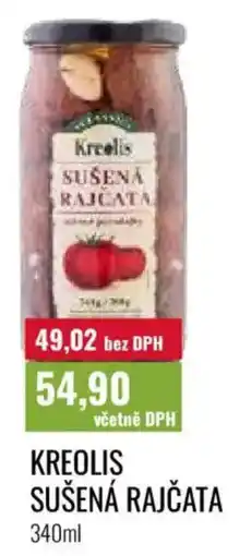 Ratio Kreolis sušená rajčata nabídka
