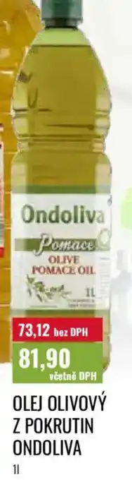Ratio Olej olivový z pokrutin ondoliva nabídka