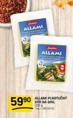 Flop ALLAMI PLNOTUČNÝ SÝR NA GRIL nabídka