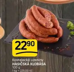 Flop HASIČSKÁ KLOBÁSA nabídka