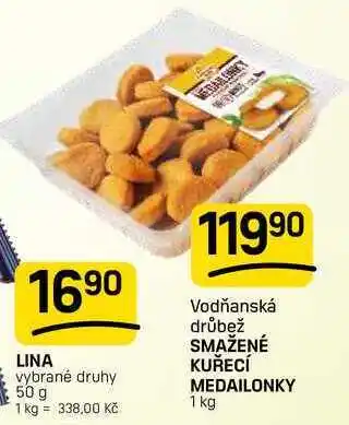 Flop SMAŽENÉ KUŘECÍ MEDAILONKY nabídka