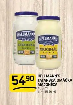 Flop HELLMAN’S TATARSKÁ OMÁČKA MAJONÉZA nabídka