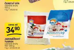 Flop JAROMĚŘICKÝ TVAROH vybrané druhy nabídka