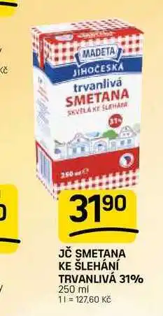 Flop JČ SMETANA KE ŠLEHÁNÍ TRVANLIVÁ 31% nabídka