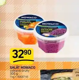 Flop SALÁT NOWACO vybrané druhy nabídka