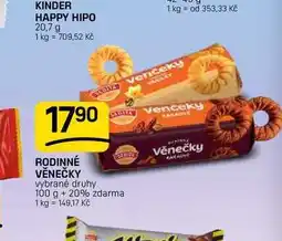 Flop RODINNÉ VĚNEČKY vybrané druhy nabídka