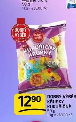 Flop DOBRÝ VÝBĚR KŘUPKY KUKUŘIČNÉ nabídka