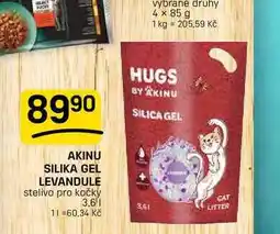 Flop AKINU SILIKA GEL LEVANDULE stelivo pro kočky nabídka