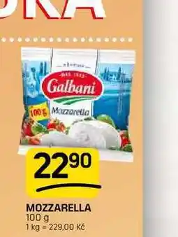 Flop MOZZARELLA nabídka