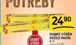 Flop DOBRÝ VÝBĚR PEČÍCÍ PAPÍR 8 m nabídka