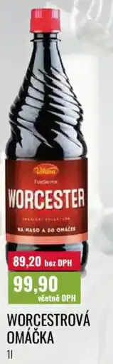 Ratio Worcestrová omáčka nabídka