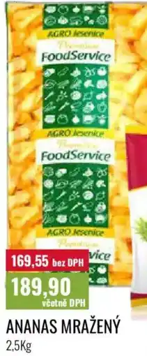 Ratio Ananas mražený nabídka