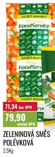Ratio Zeleninová směs polévková nabídka