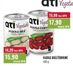 Ratio Fazole bílé/červené nabídka