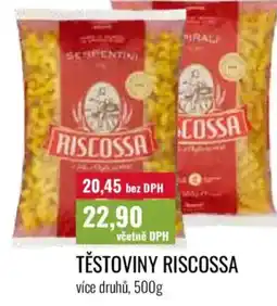 Ratio Těstoviny riscossa nabídka
