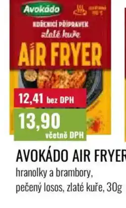 Ratio Avokádo air fryer nabídka