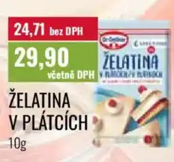 Ratio Dr.Oetker Želatina v plátcích nabídka