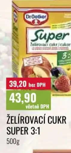 Ratio Dr.Oetker Želírovací cukr super 3:1 nabídka