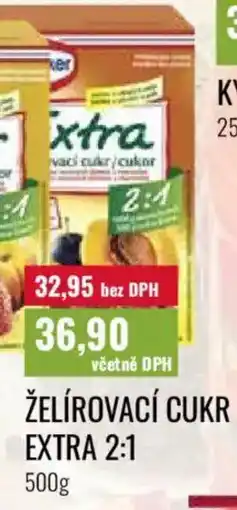 Ratio Dr.Oetker Želírovací cukr extra 2:1 nabídka