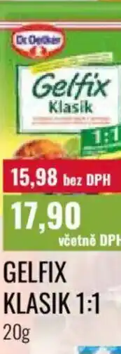 Ratio Dr.Oetker Gelfix klasik 1:1 nabídka