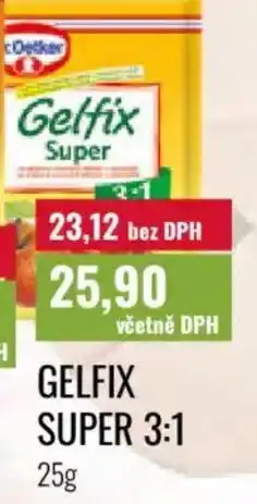 Ratio Dr.Oetker Gelfix super 3:1 nabídka