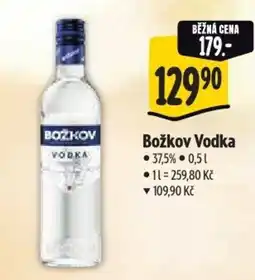 Albert Božkov Vodka nabídka