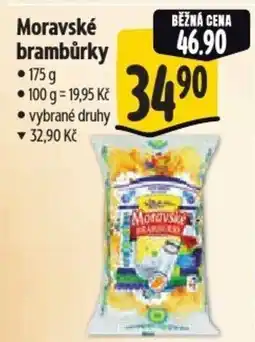 Albert Moravské brambůrky nabídka
