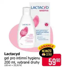 Teta Lactacyd nabídka