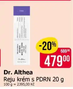 Teta Dr. Althea Reju krém s PDRN 20 g nabídka