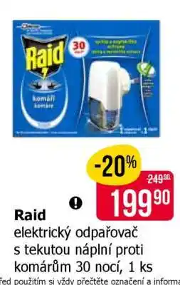 Teta Raid elektrický odpařovač nabídka