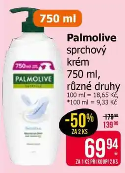 Teta Palmolive sprchový krém 750 ml nabídka