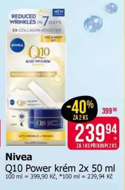 Teta Nivea Q10 power krém 2x 50 ml nabídka
